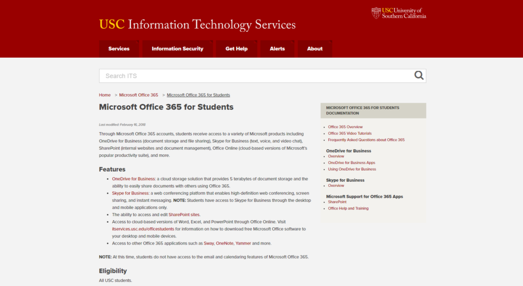 Office 365 - USC Keep Teaching